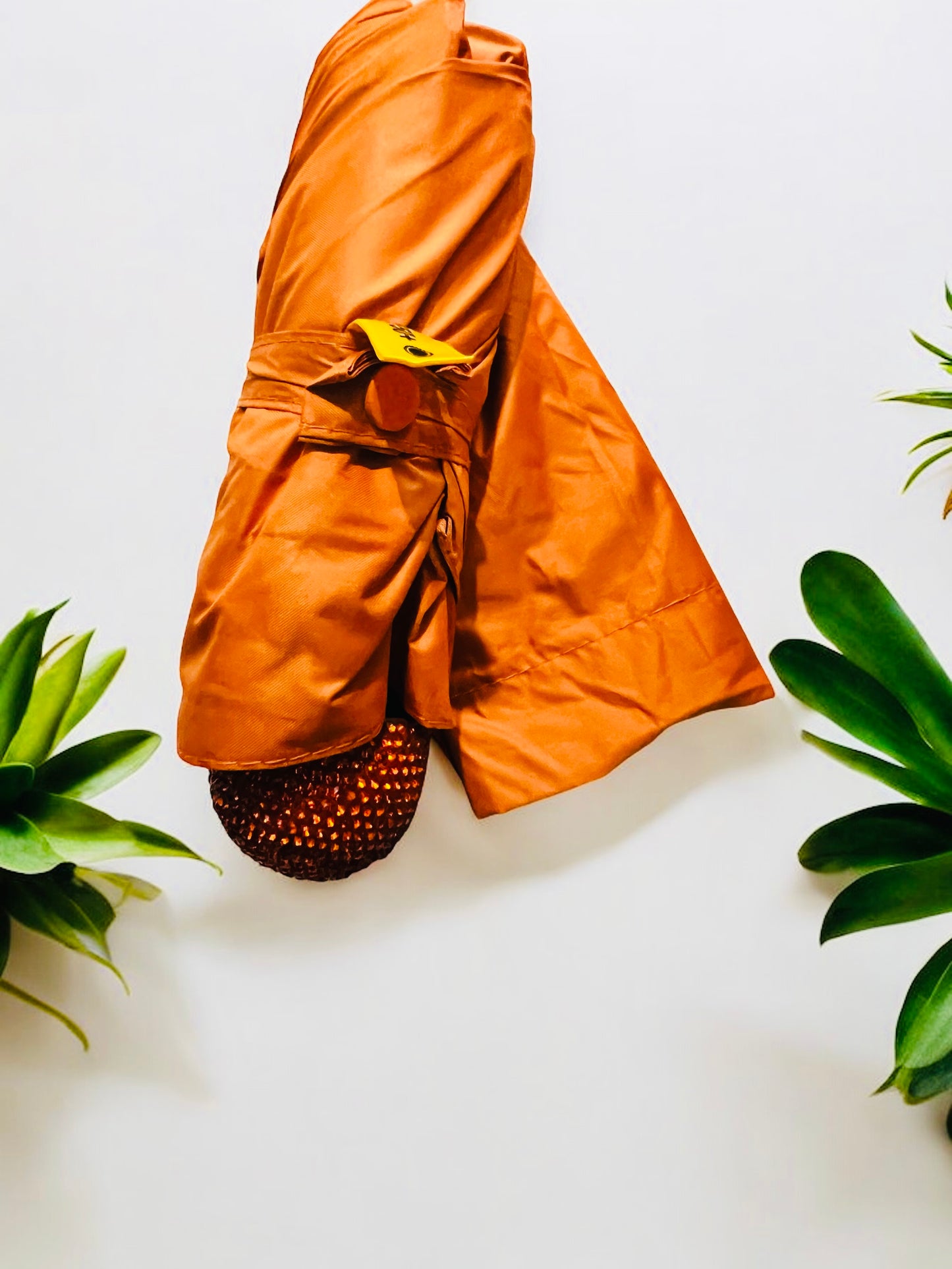 Bling Orange Umbrella